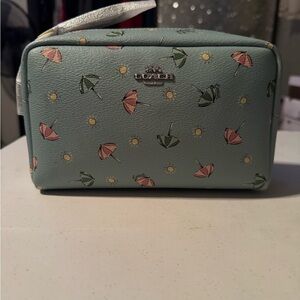 Coach Cosmetic Bag; Umbrella Print; F73144